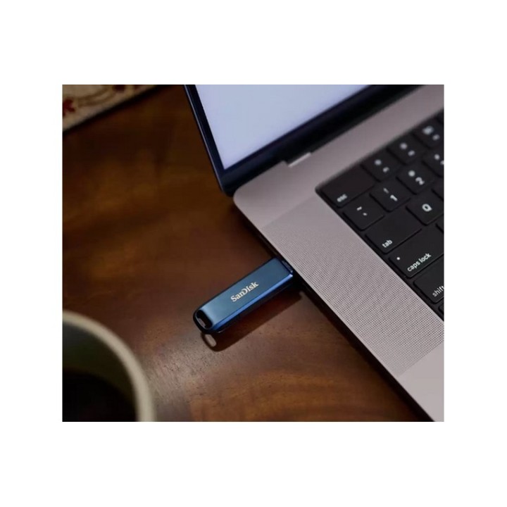 SanDisk Phone Drive - Chiavetta USB - 64 GB - USB-C / Lightning - cielo metalliz