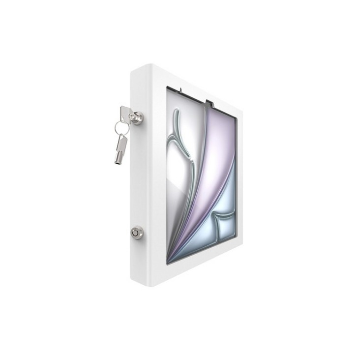 Compulocks iPad Air M2 & M3 13", Apex Enclosure Brandable Floor Stand - White -