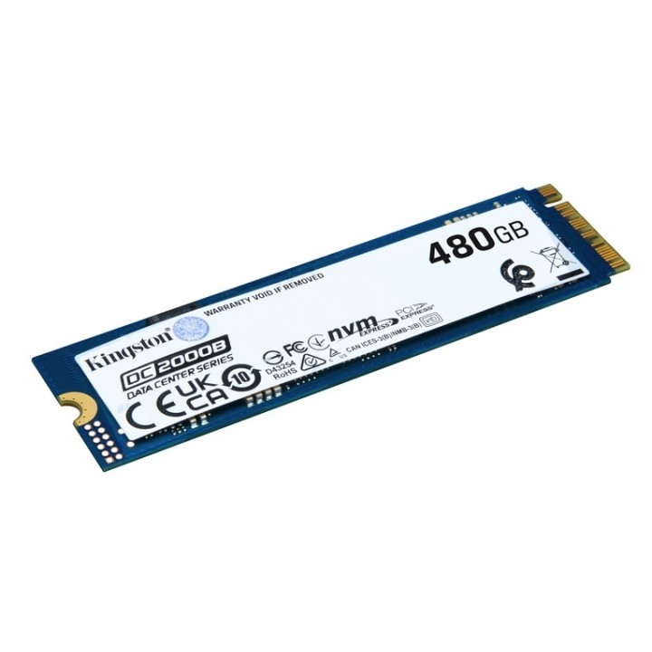 Kingston Data Center DC2000B - SSD - Enterprise - 480 GB - interno - M.2 2280 -
