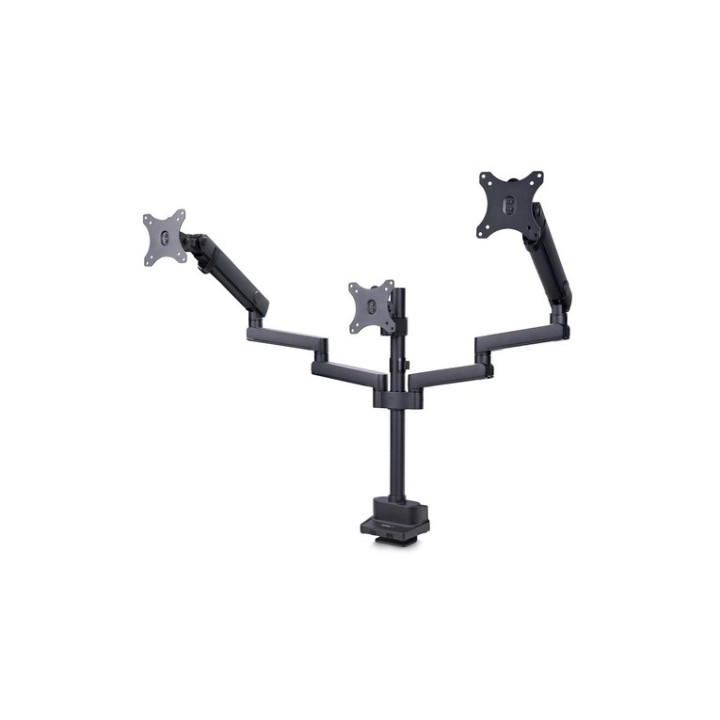 StarTech.com Supporto per tre monitor 27", VESA 75x75/100x100 - Kit montaggio -