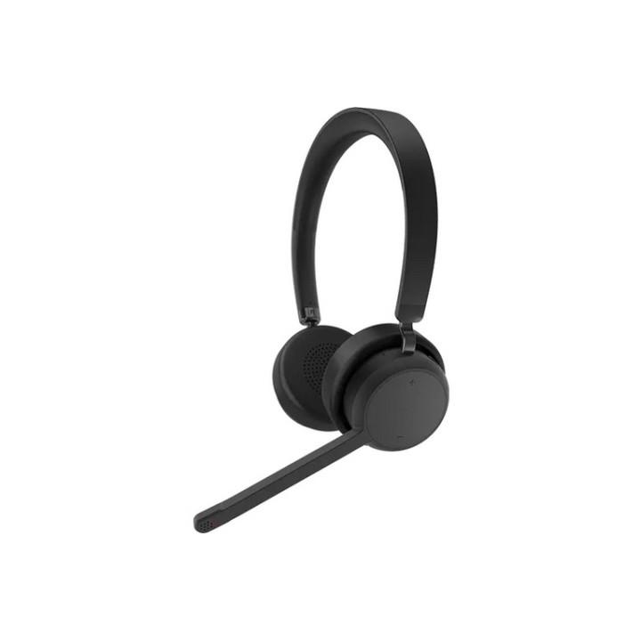 Lenovo - Cuffie con microfono - over ear - senza fili - nero (4XD1Q30302)