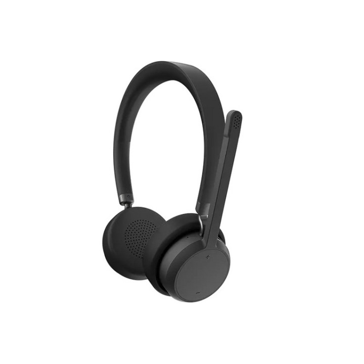 Lenovo - Cuffie con microfono - over ear - senza fili - nero (4XD1Q30302)
