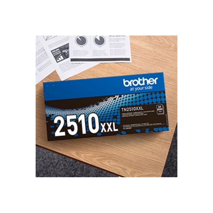 Brother TN2510XXL - Ultra High Yield - nero - originale - scatola - cartuccia to