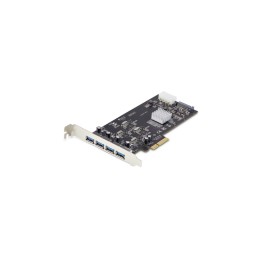 Startech Scheda PCIe USB-A a 4 porte, USB 3,2 5 Gbps - Adattatore USB - PCIe 2.0 (P5Q4A-USB-CARD)