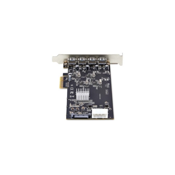 Startech Scheda PCIe USB-A a 4 porte, USB 3,2 5 Gbps - Adattatore USB - PCIe 2.0 (P5Q4A-USB-CARD)
