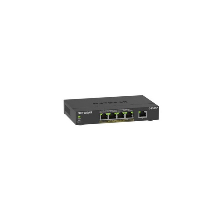 NETGEAR 300 Series GS305P - Version 3 - switch - SOHO - unmanaged - 5 x 10/100/1