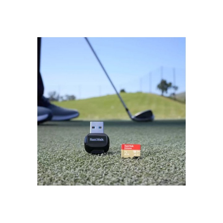 SanDisk Extreme - Scheda di memoria flash (adattatore microSDHC per SD in dotazi (SDSQXAV-2T00-GN6MA)