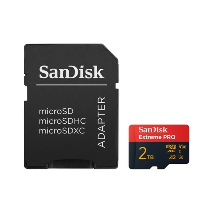 SanDisk Extreme PRO - Scheda di memoria flash (adattatore a SD in dotazione) - 2 (SDSQXCD-2T00-GN6MA)