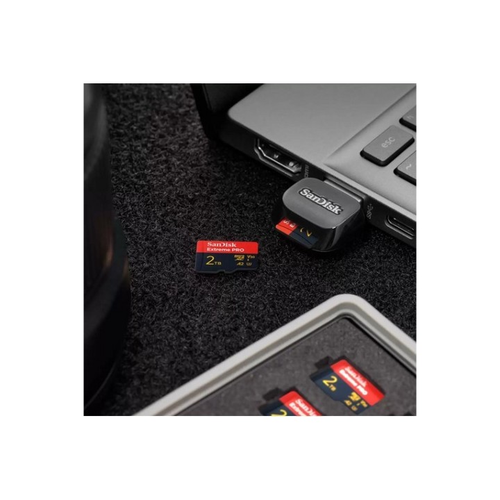 SanDisk Extreme PRO - Scheda di memoria flash (adattatore a SD in dotazione) - 2 (SDSQXCD-2T00-GN6MA)