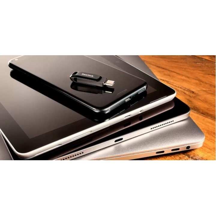 SanDisk Ultra Dual Drive Go - Chiavetta USB - 1 TB - USB 3.2 Gen 1 / USB-C - lav