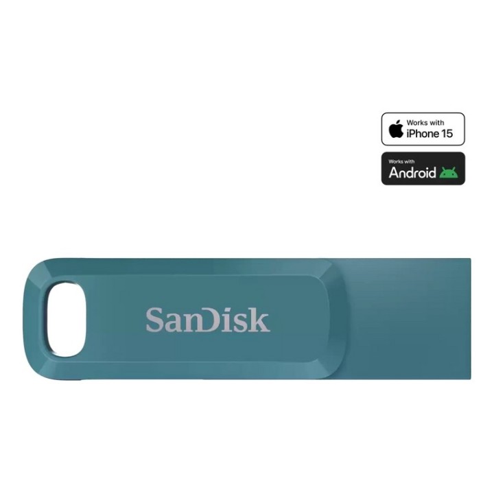 SanDisk Ultra Dual Drive Go - Chiavetta USB - 1 TB - USB 3.1 Gen 1 / USB-C - nav
