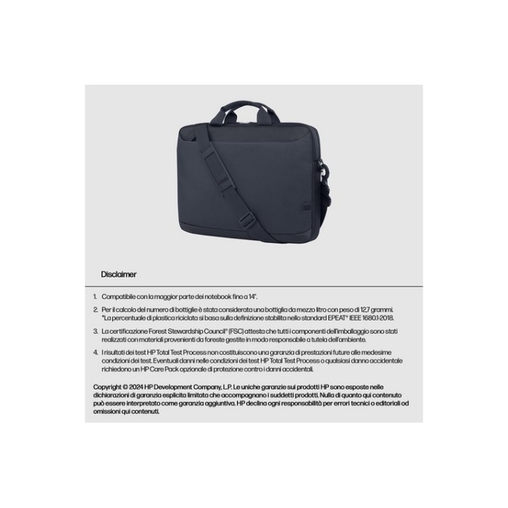 HP Everyday - Borsa trasporto notebook - 14.1" - grigio odyssey