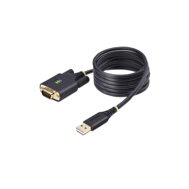 StarTech 6.6ft/2m USB to Null Modem Serial Adapter Cable, FTDI, RS232 - Cavo USB (1P6FFCN-USB-SERIAL)