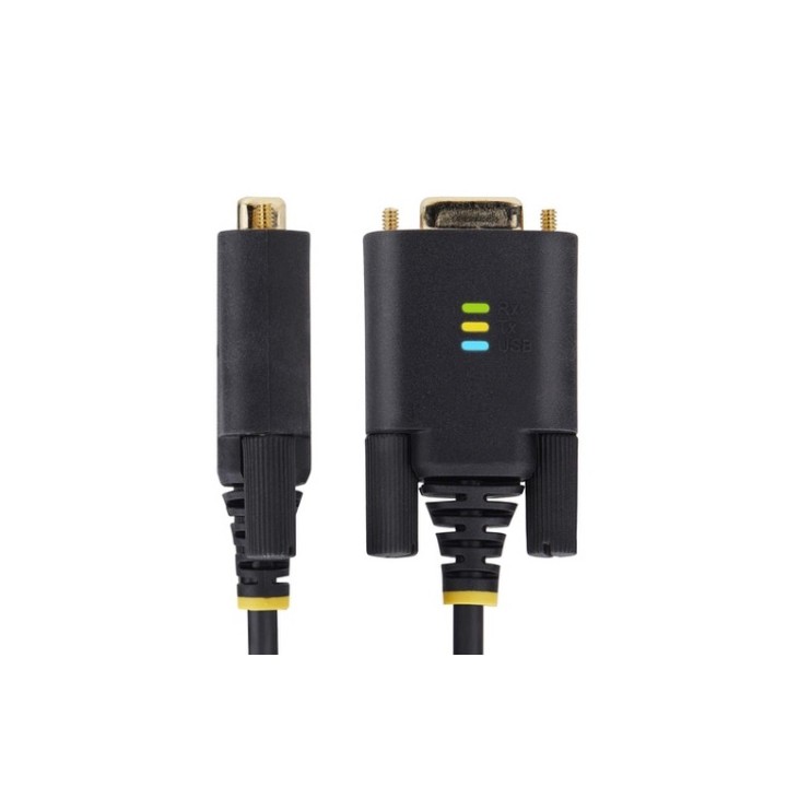 StarTech 6.6ft/2m USB to Null Modem Serial Adapter Cable, FTDI, RS232 - Cavo USB (1P6FFCN-USB-SERIAL)