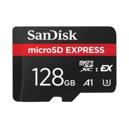 SanDisk Express - Scheda di memoria flash - 128 GB - UHS-I microSDXC (SDSQXFN-128G-GN4NN)