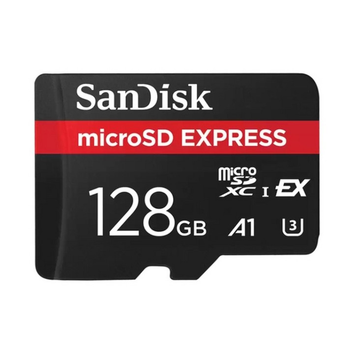 SanDisk Express - Scheda di memoria flash - 128 GB - UHS-I microSDXC (SDSQXFN-128G-GN4NN)