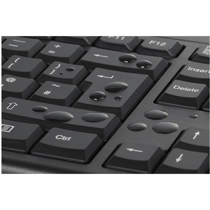Kensington KM150 EQ - Set mouse e tastiera - full size - senza fili - 2.4 GHz - (K75562IT)