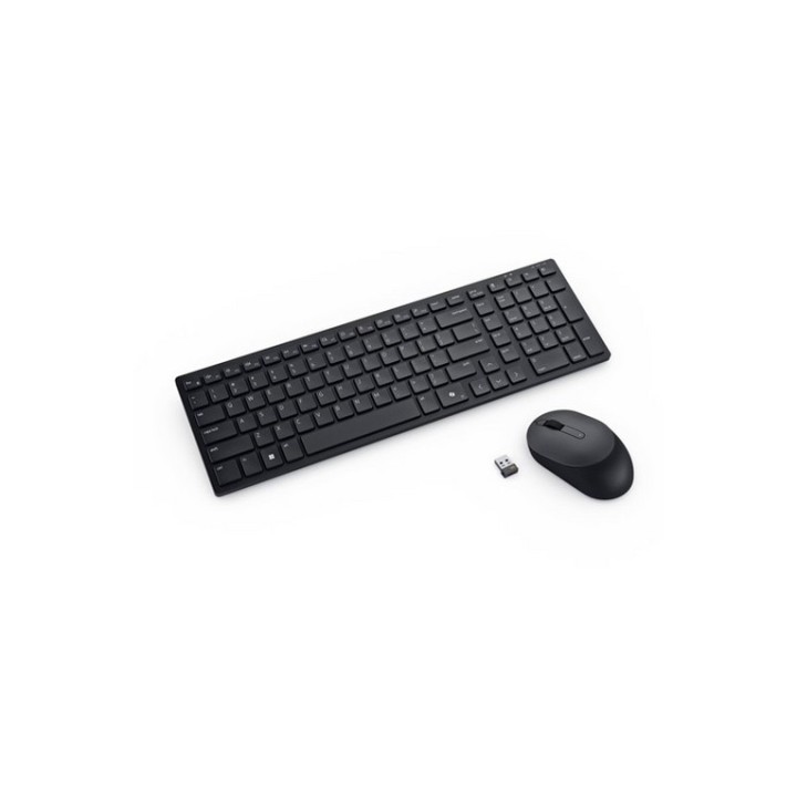 Dell Pro KM555 - Set mouse e tastiera - silenzioso - compact - senza fili - 2.4 (KM555-BLK-ITA)
