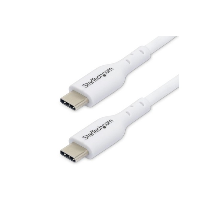 StarTech 3.3ft (1m) USB-C Charging Cable, Charge & Sync, 60W (3A) PD, USB 2.0 La