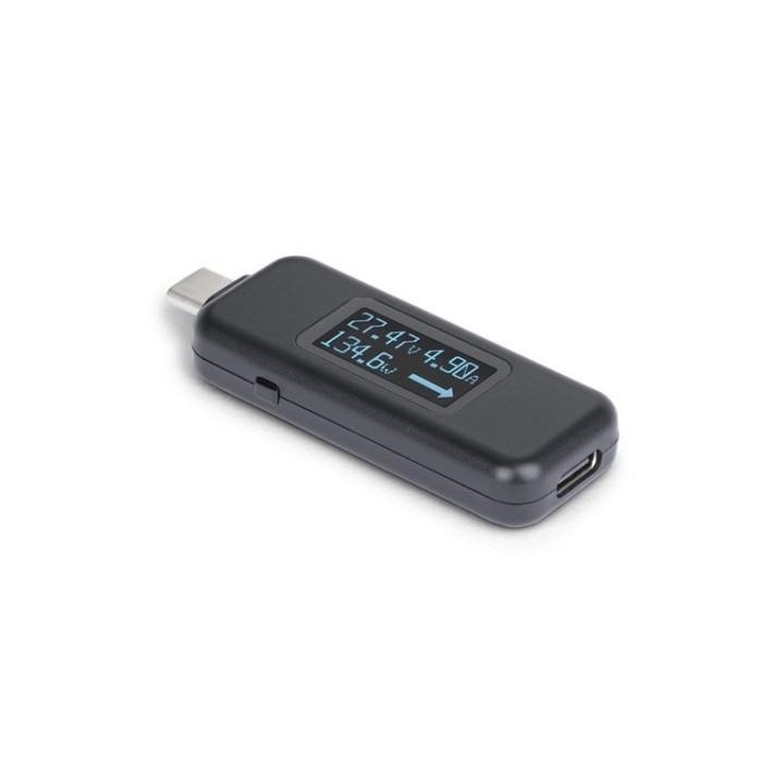 StarTech.com USB-C Power Tester, Bi-Directional Digital Voltage/Current - Tester (USBC-PWRTESTER)