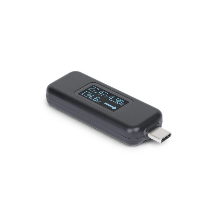 StarTech.com USB-C Power Tester, Bi-Directional Digital Voltage/Current - Tester (USBC-PWRTESTER)