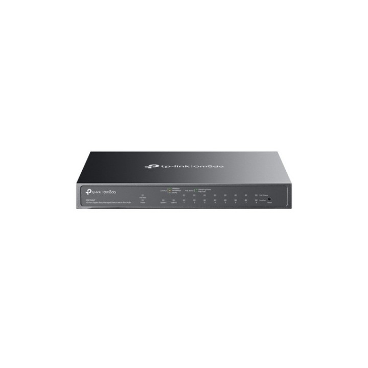 TP-Link Omada ES210GMP V1 - Switch - gestito - 8 x 10/100/1000 (PoE+) + 1 x 10/1 (ES210GMP)