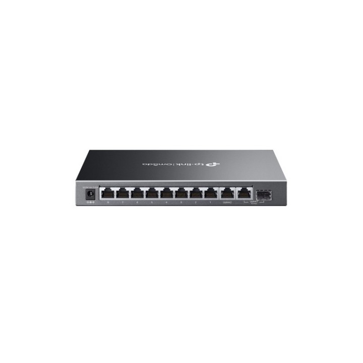 TP-Link Omada ES210GMP V1 - Switch - gestito - 8 x 10/100/1000 (PoE+) + 1 x 10/1
