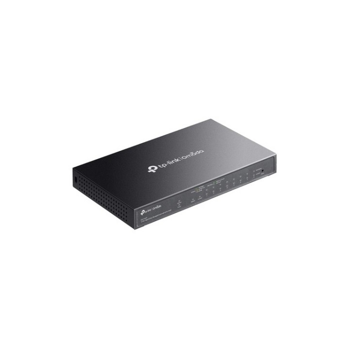 TP-Link Omada ES210GMP V1 - Switch - gestito - 8 x 10/100/1000 (PoE+) + 1 x 10/1