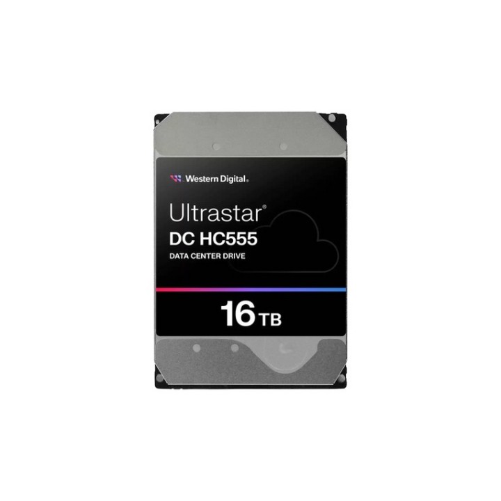 WD Ultrastar DC HC555 - HDD - Centro dati - 16 TB - interno - 3.5" - SATA 6Gb/s (0B48722) - WESTERN DI