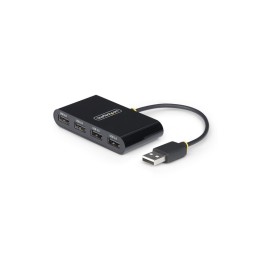 Startech 4-Port USB 2.0 Hub, USB Bus Powered, Small Travel Mini USB Hub, USB 2.0