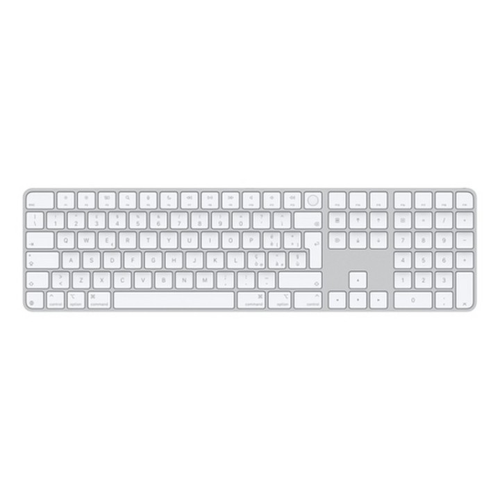 Apple Magic Keyboard with Touch ID and Numeric Keypad - Tastiera - USB-C - senza