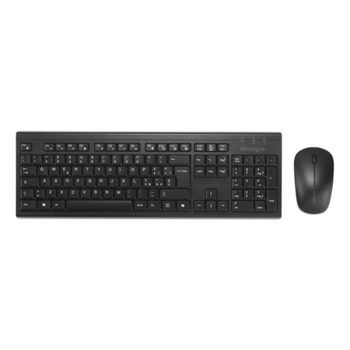 Kensington KM270 EQ - Set mouse e tastiera - full size - senza fili - 2.4 GHz, B (K75560IT)