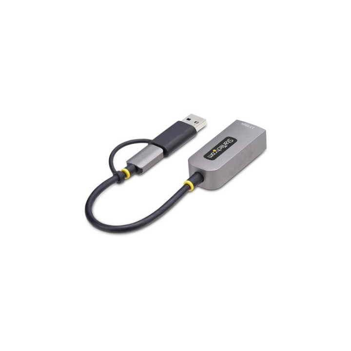 Startech 2.5GbE USB-C to Ethernet Adapter with USB-A Converter - Adattatore di r