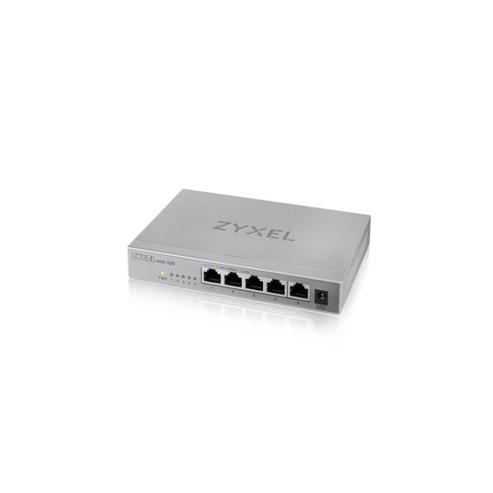 Zyxel XMG-100 Series XMG-105 - Switch - non gestito - 5 x 100/1000/2.5G + 1 x Gi (XMG-105-ZZ0101F)
