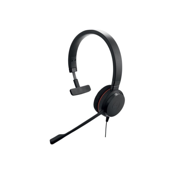 Jabra Evolve 20 MS mono - Cuffie con microfono - over ear - cablato - USB-C, USB (4993-823-169)