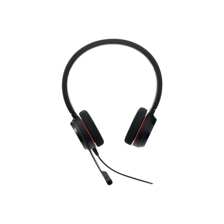 Jabra Evolve 20 UC stereo - Cuffie con microfono - over ear - cablato - USB-C, U
