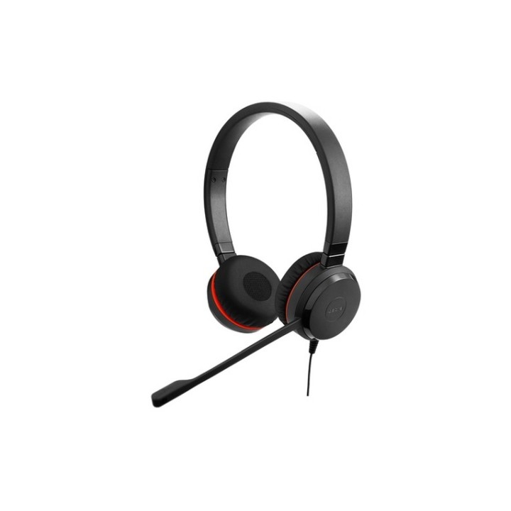 Jabra Evolve 20SE MS stereo - Cuffie con microfono - over ear - cablato - USB-C, (4999-823-369)