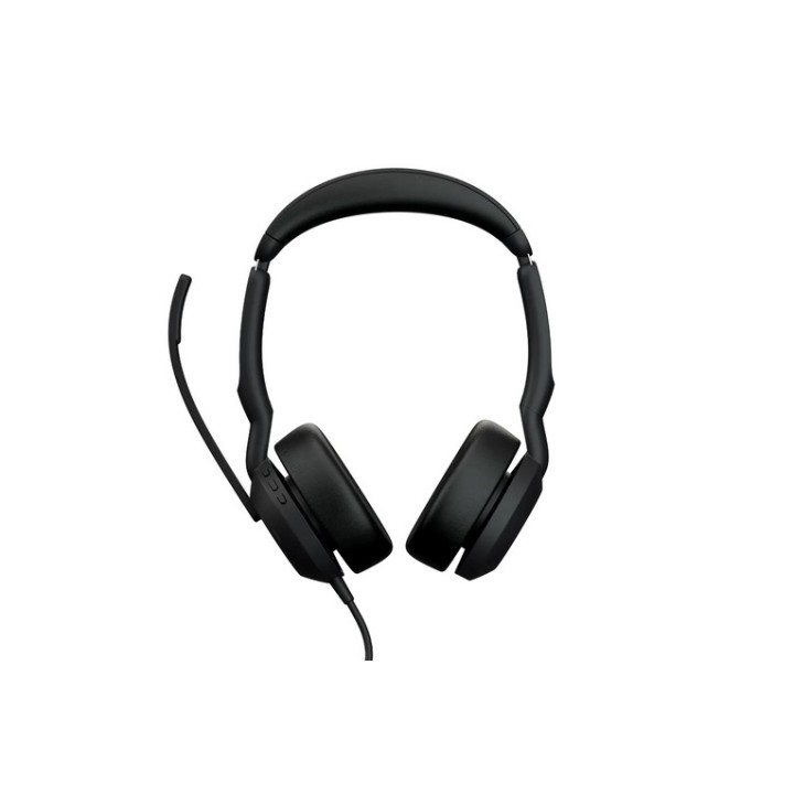 Jabra Evolve2 50 UC Stereo - Cuffie con microfono - over ear - cablato - elimina