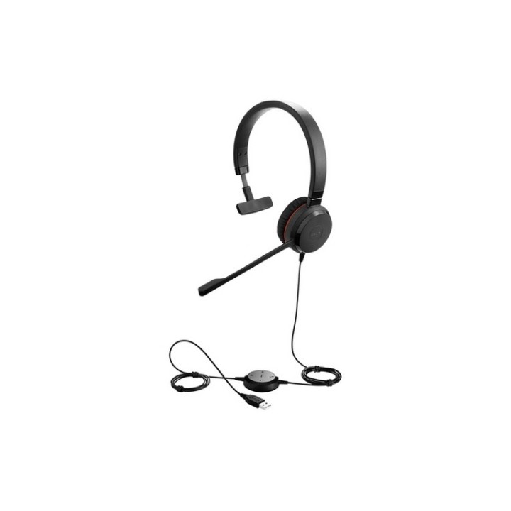Jabra Evolve 30 II MS stereo - Cuffie con microfono - over ear - cablato - USB-C (5399-823-369)