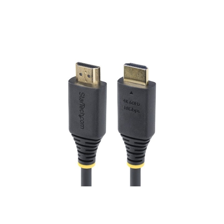 Startech 30cm (1ft) High Speed HDMI Cable, 4K60Hz - Alta velocità premium - cavo (HDMI2-CABLE-4K60-30C)
