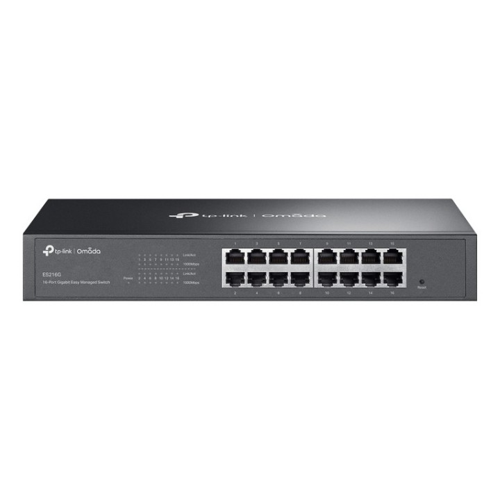 TP-Link Omada ES216G V1.6 - Switch - gestito - 16 x 10/100/1000Base-T - montabil (ES216G)