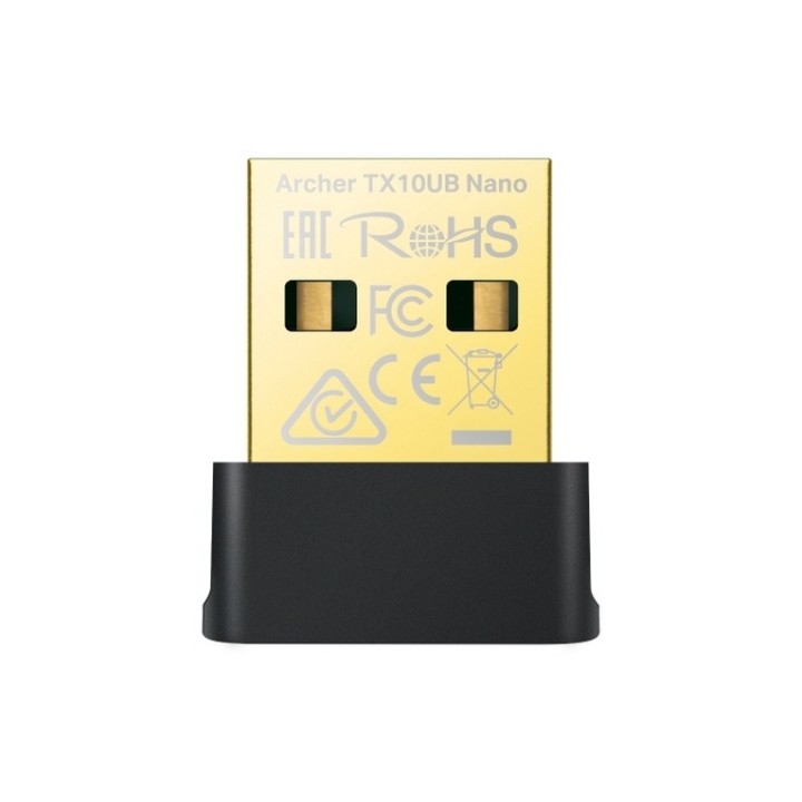 TP-Link Archer TX10UB Nano V1 - Adattatore di rete - USB 2.0 - Wi-Fi 5, Wi-Fi 6, (ARCHER TX10UB NANO)