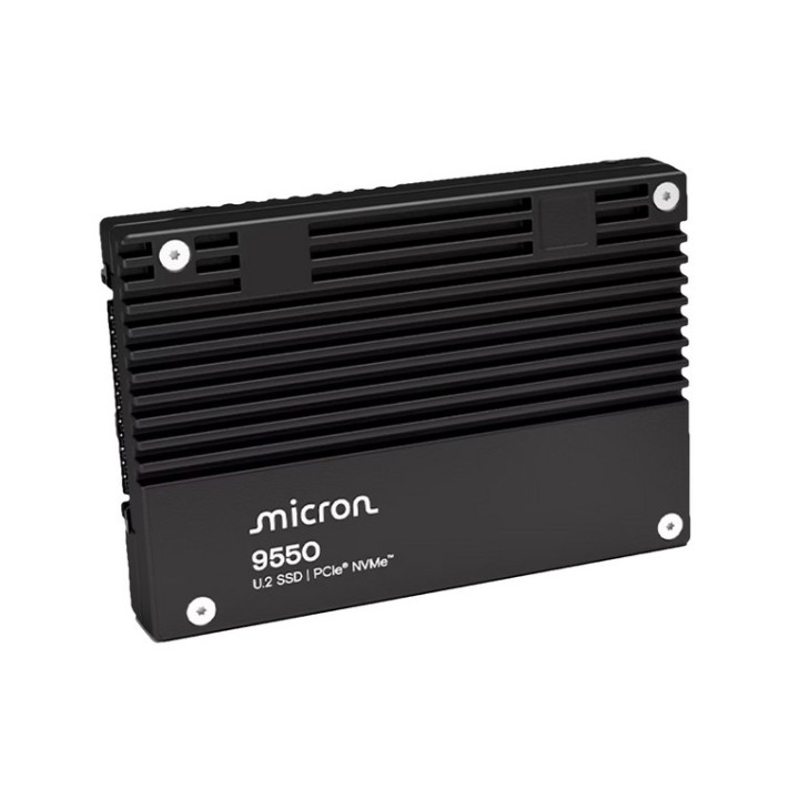 Micron 9550 MAX - SSD - Mixed Use - crittografato - 12.8 TB - interno - 2.5" - P