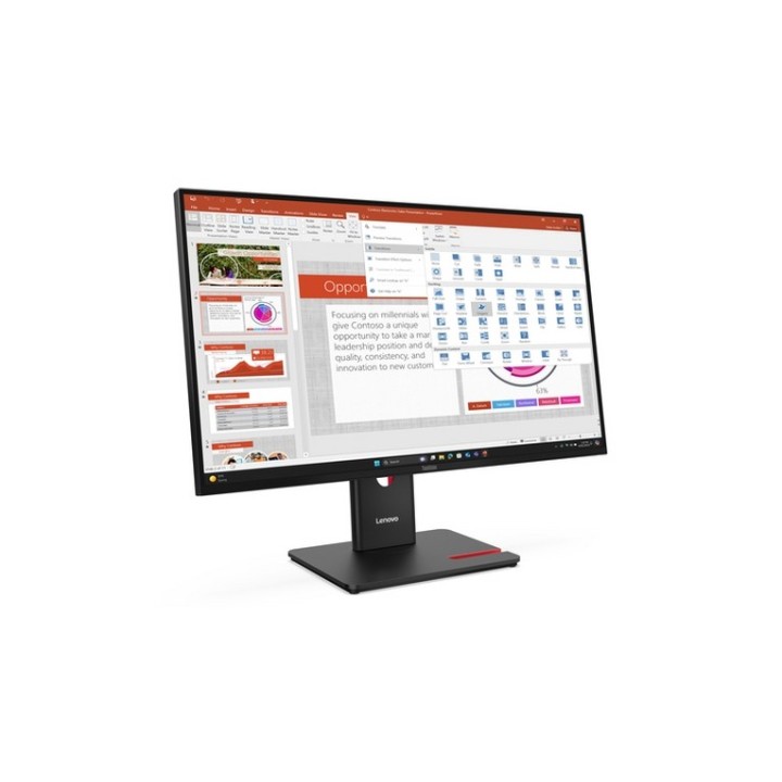 Lenovo ThinkVision T27-40 - Monitor a LED - 27" - 1920 x 1080 Full HD (1080p) @ (64A5MAT6EU)
