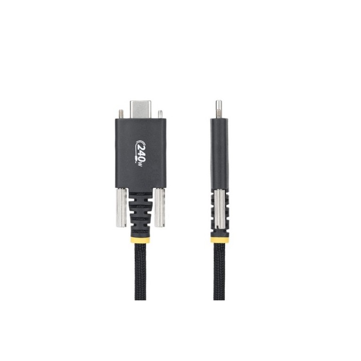 StarTech 10ft (3m) USB-C Charging Cable, 240W, Silicone Jacket - Cavo USB - USB- (S2CEPR3M-USBSL-CABLE)