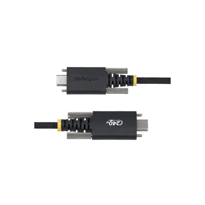 StarTech 10ft (3m) USB-C Charging Cable, 240W, Silicone Jacket - Cavo USB - USB- (S2CEPR3M-USBSL-CABLE)
