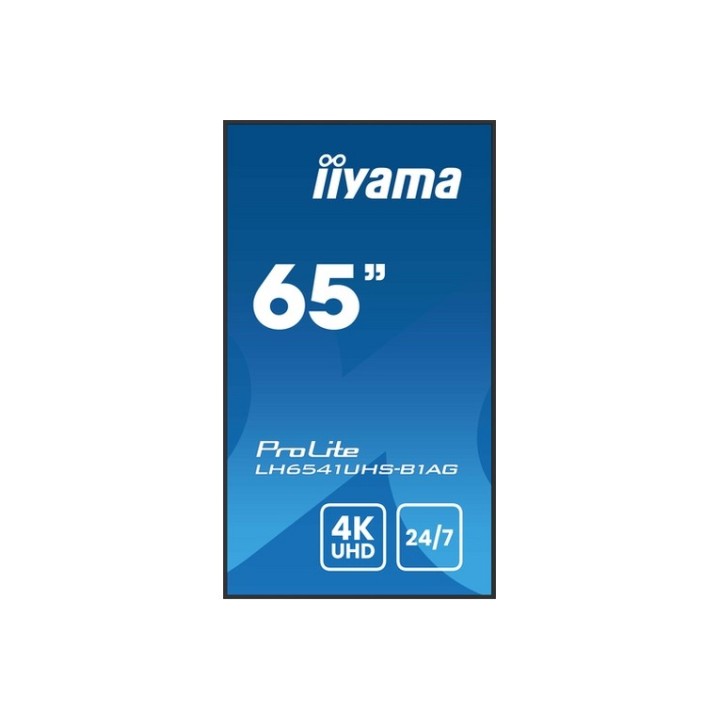 iiyama ProLite LH6541UHS-B1AG - 65" Categoria diagonale (64.5" visualizzabile) D (LH6541UHS-B1AG)