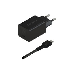 Lenovo Nano - Alimentatore - GaN - 65 watt (USB-C) - nero - Europa - per ThinkPa