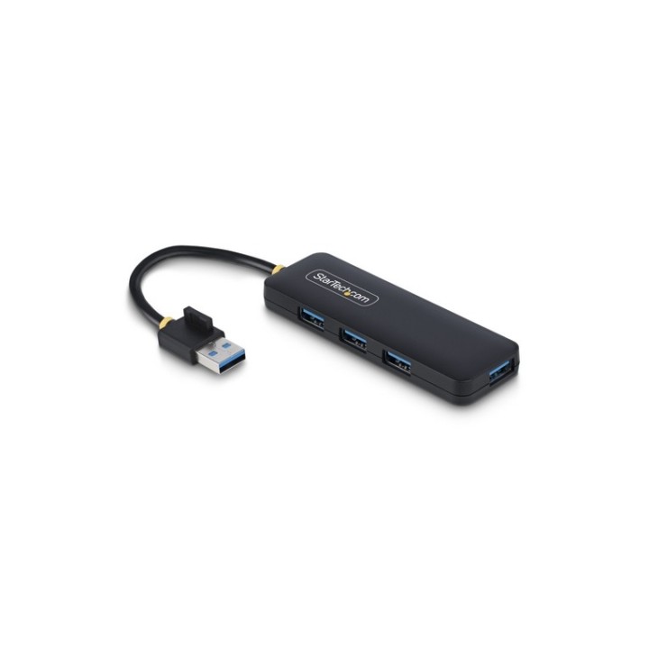 Startech 4-Port USB-A Hub, 5Gbps, Bus Powered, Small Travel Mini Hub - Hub - 4 x