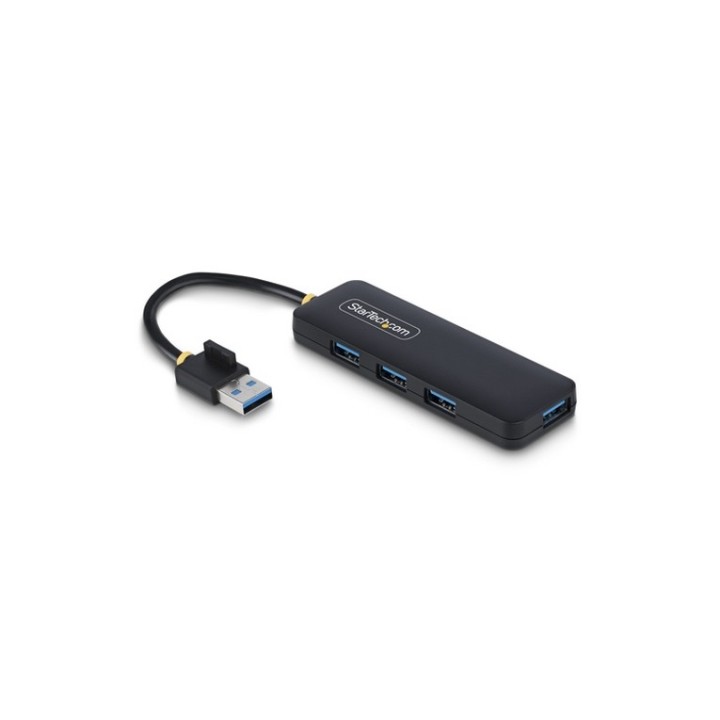 Startech 4-Port USB-A Hub, 5Gbps, Bus Powered, Small Travel Mini Hub - Hub - 4 x